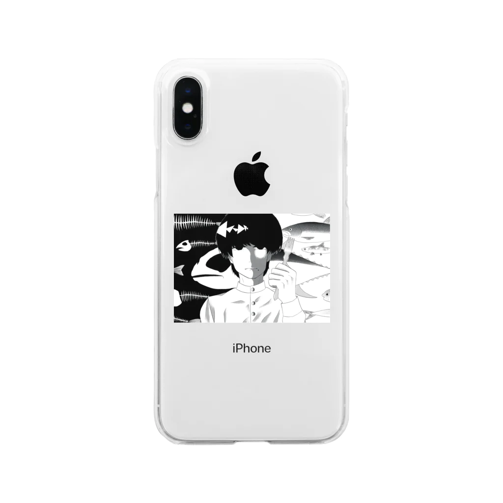 夜店の晩餐 Clear Smartphone Case