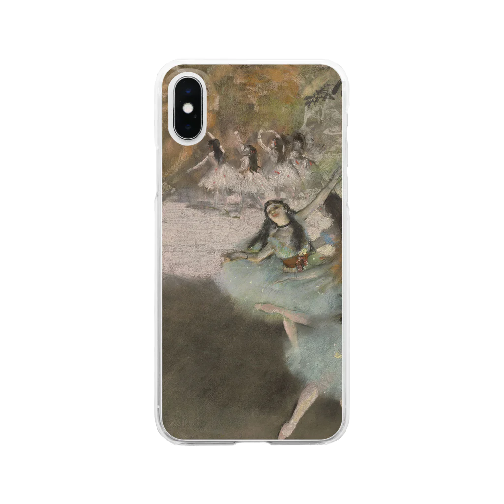 SONOTENI-ARTの007-008　エドガー・ドガ　『On the Stage』　クリア　スマホケース　iPhone XS/X専用デザイン　CC2 Clear Smartphone Case