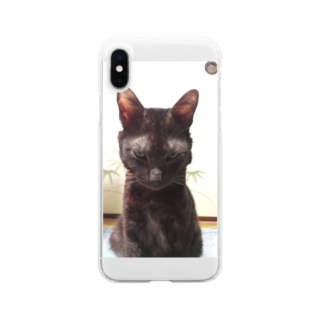 吉留祈澄のうちのねこ Clear Smartphone Case