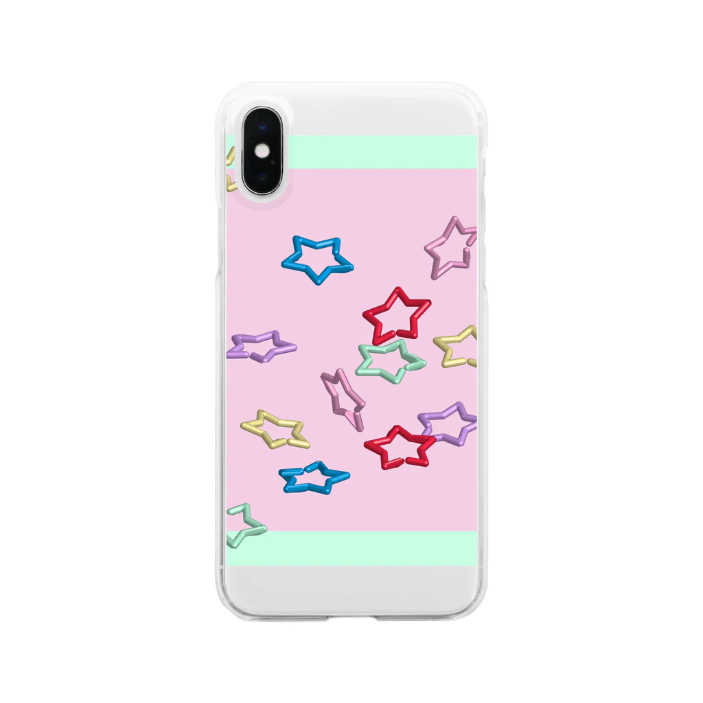 YUBI'sのチェーンビーズ Clear Smartphone Case