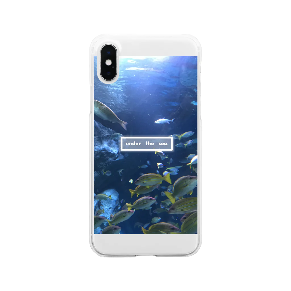 まったりカオス。Tシャツ部のunder the sea さかな Clear Smartphone Case