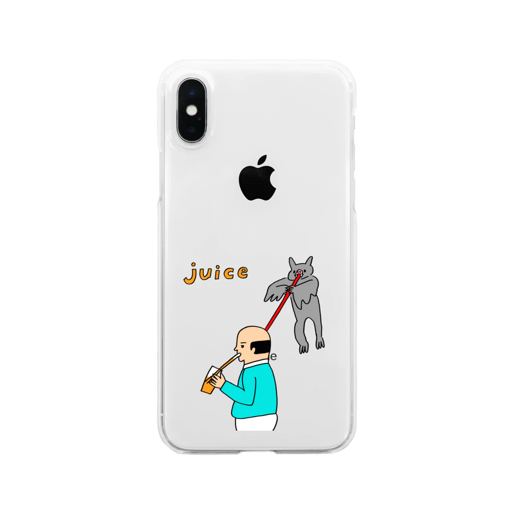 花くまゆうさくのJUICE（ジュース） Clear Smartphone Case