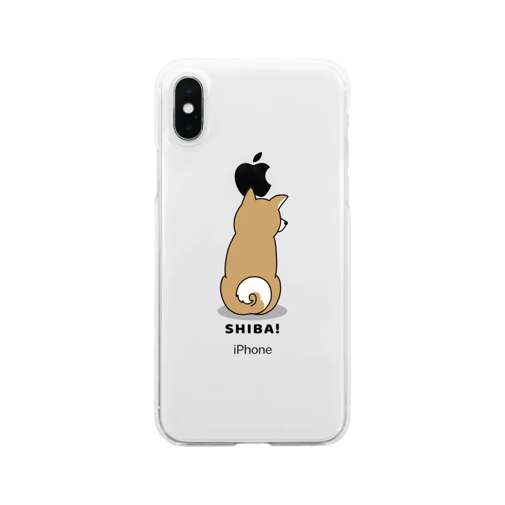 efrinmanのshiba2 Clear Smartphone Case