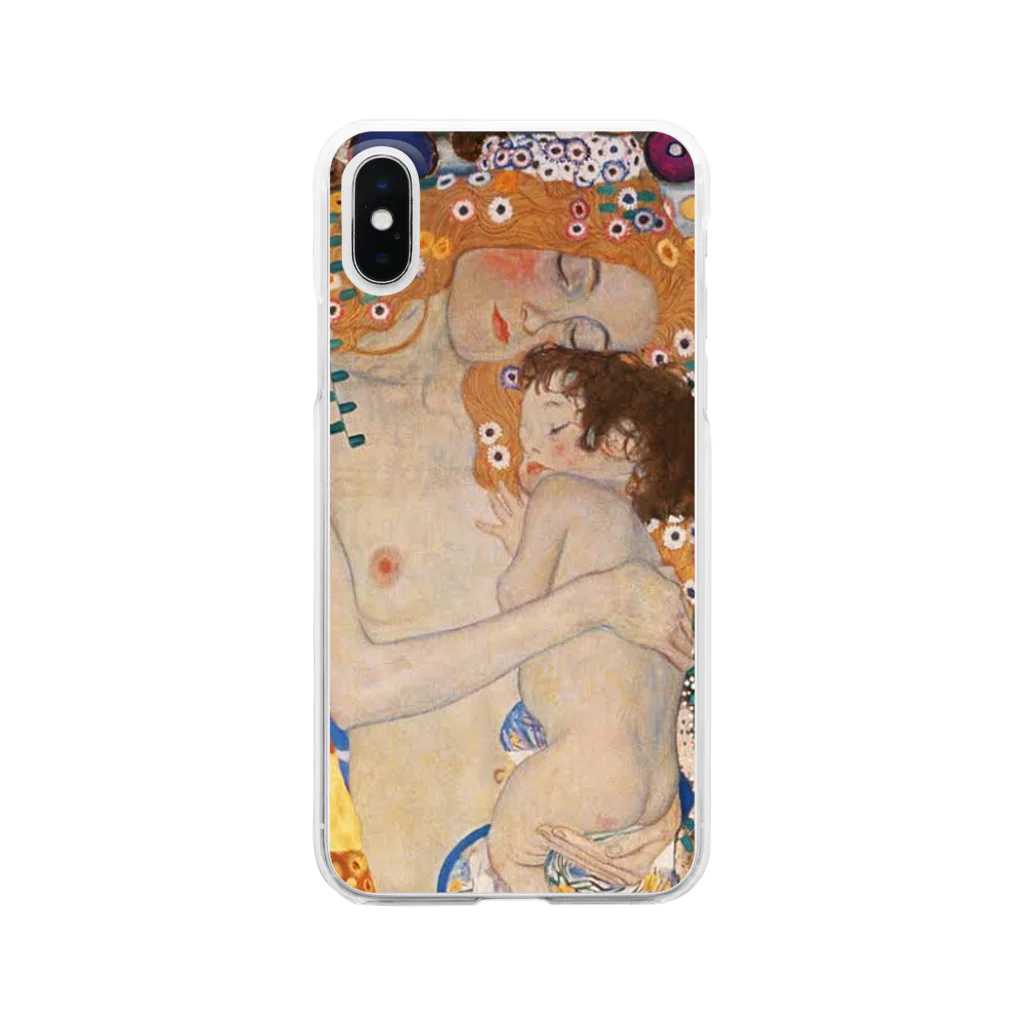 Art Baseのクリムト / 絵画グッズ Clear Smartphone Case