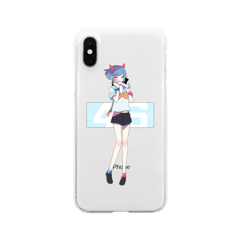 夜中ヨル🔺🔺バーチャル悪鬼のオールウェイズ・ヨル Clear Smartphone Case