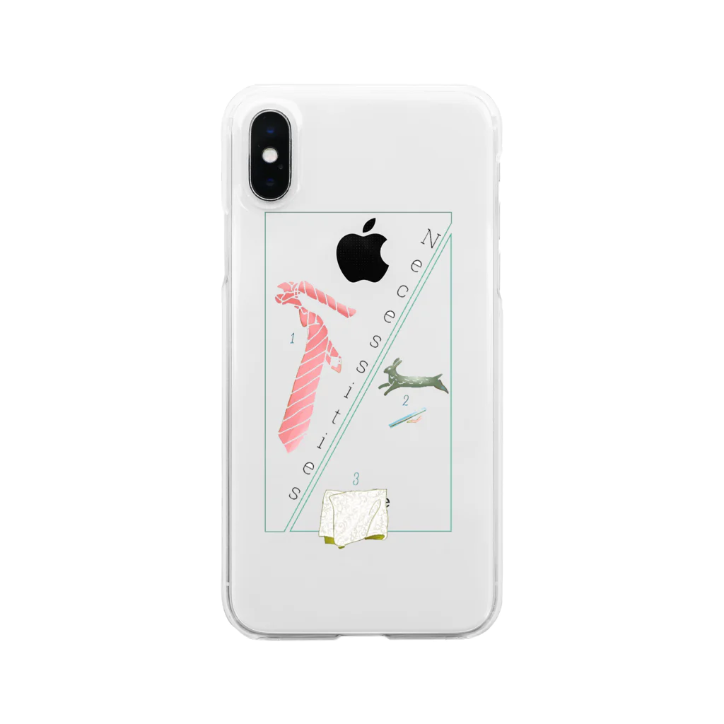 -akari-のワークアイテム Clear Smartphone Case