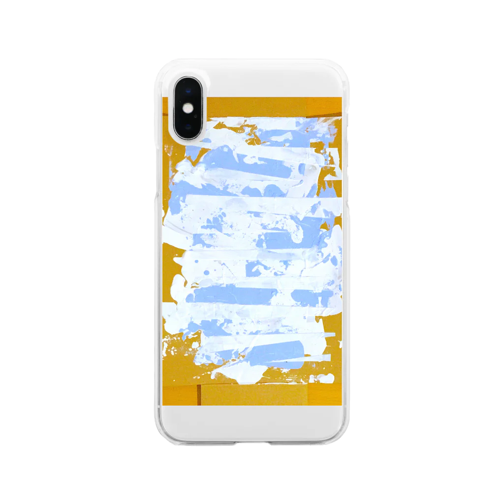 三好 鉱の夏っぽいペイント Clear Smartphone Case