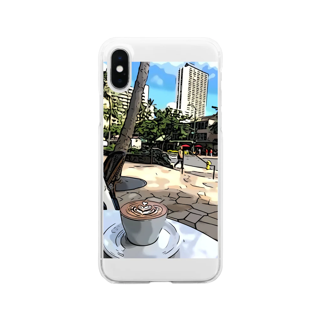 yuya00のiPhoneケース　Hawaii Clear Smartphone Case