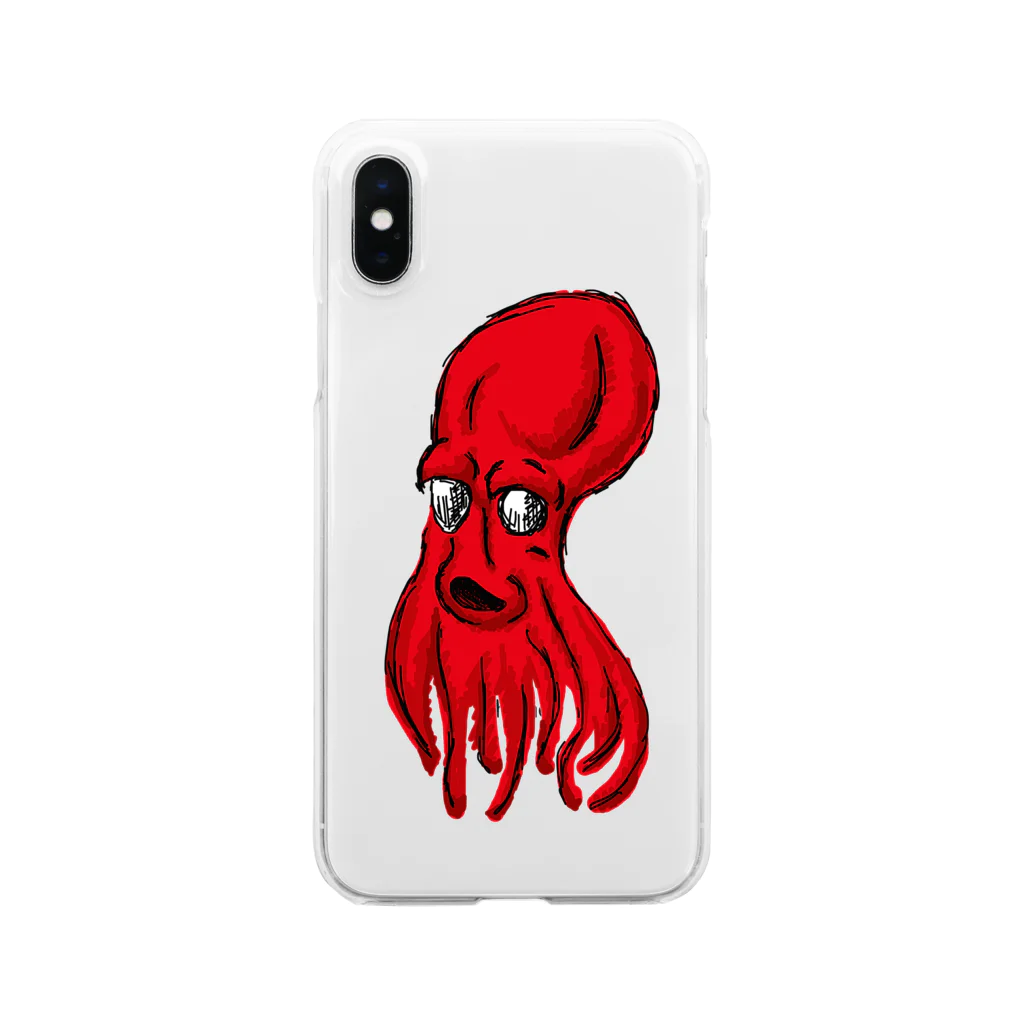 愚贅のTAKO Clear Smartphone Case