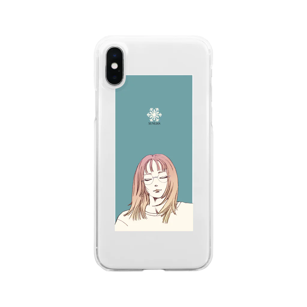 hajimeのGIRL Clear Smartphone Case