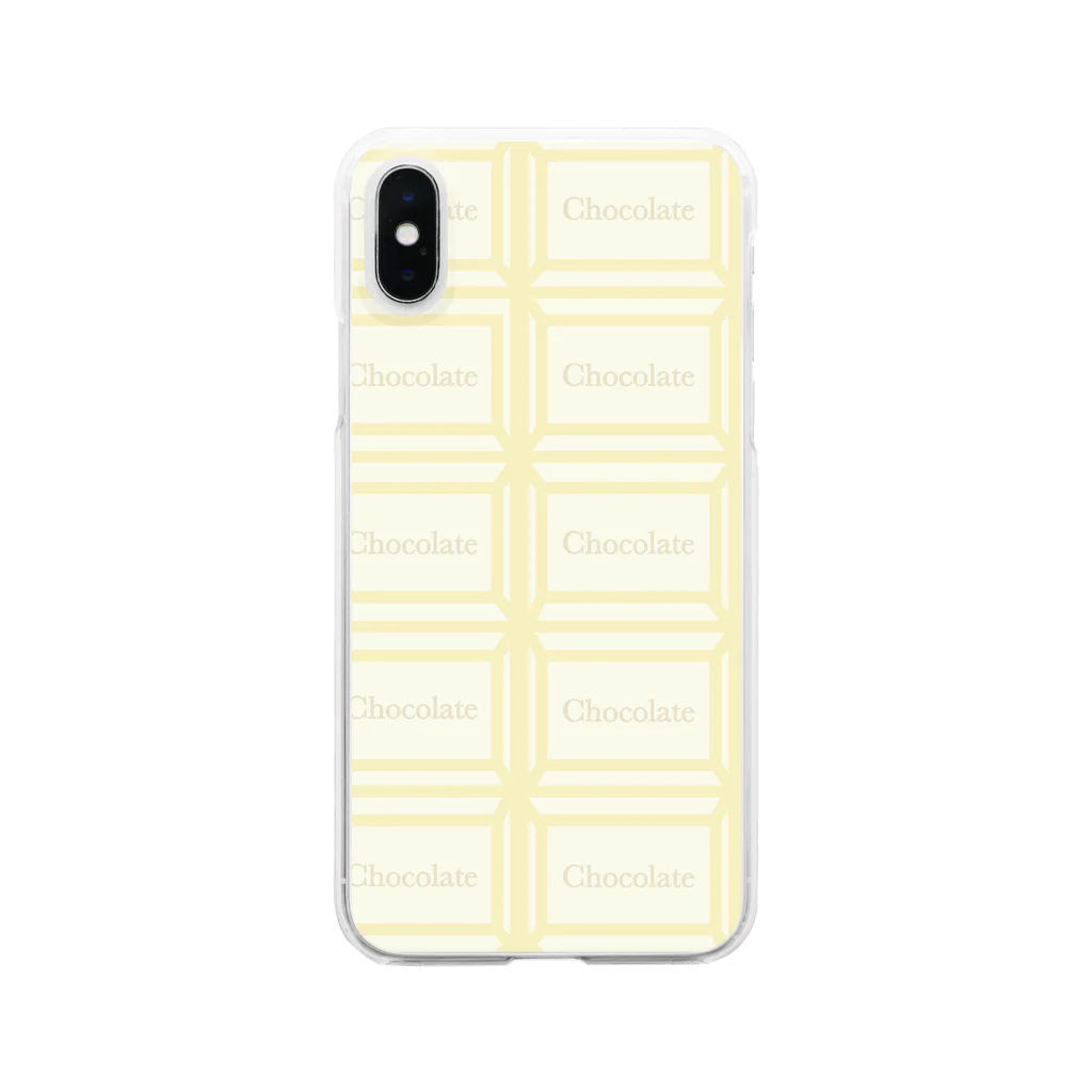 orange_honeyの板チョコ3 Clear Smartphone Case