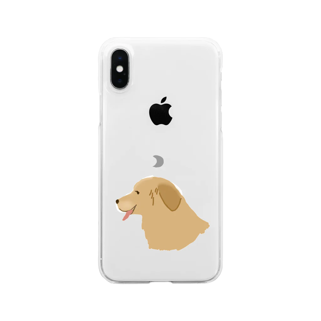 犬山わんわんのぺろり犬 Clear Smartphone Case