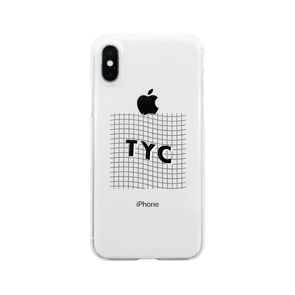 TYC☺︎(Take Your Chance!)のTYCロゴ〰️透過 クリアスマホケース