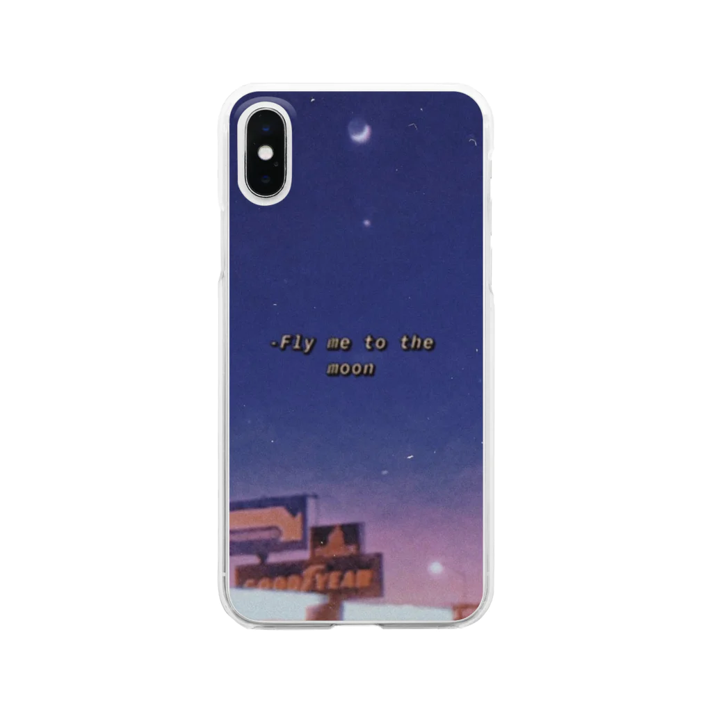 maanaamiのnightsky Clear Smartphone Case