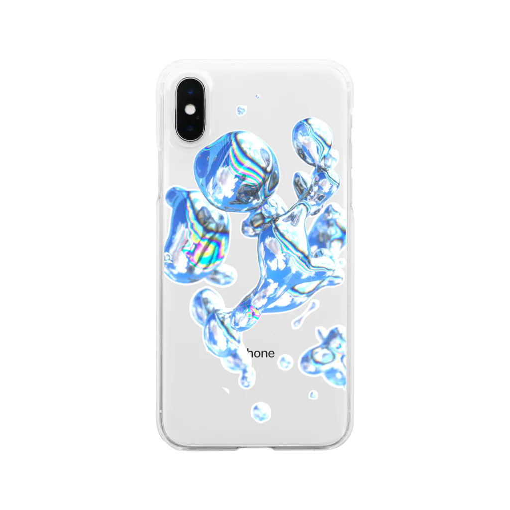 seiseisのCrystal_v1 Clear Smartphone Case