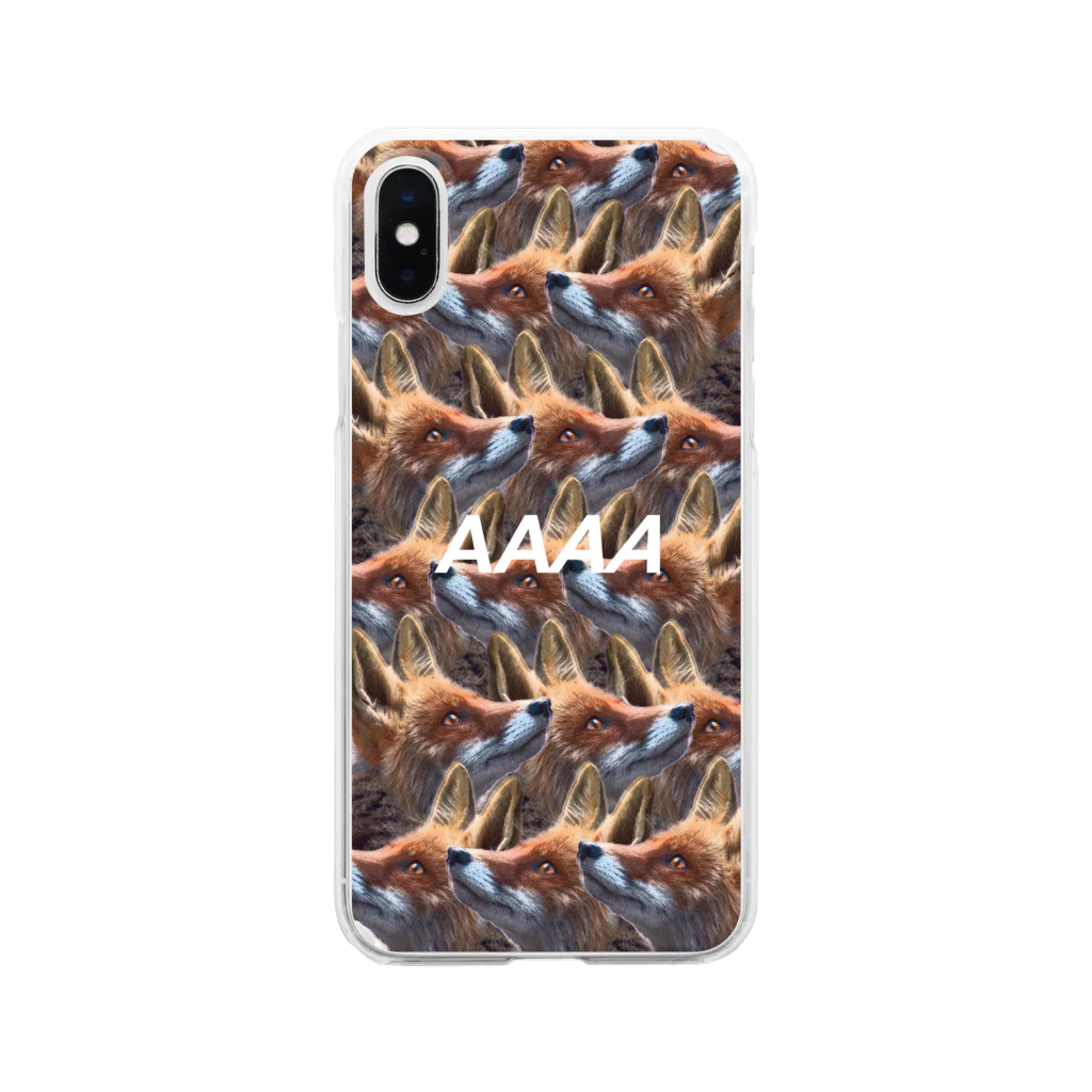 AAAAのAAAA phonecase クリアスマホケース