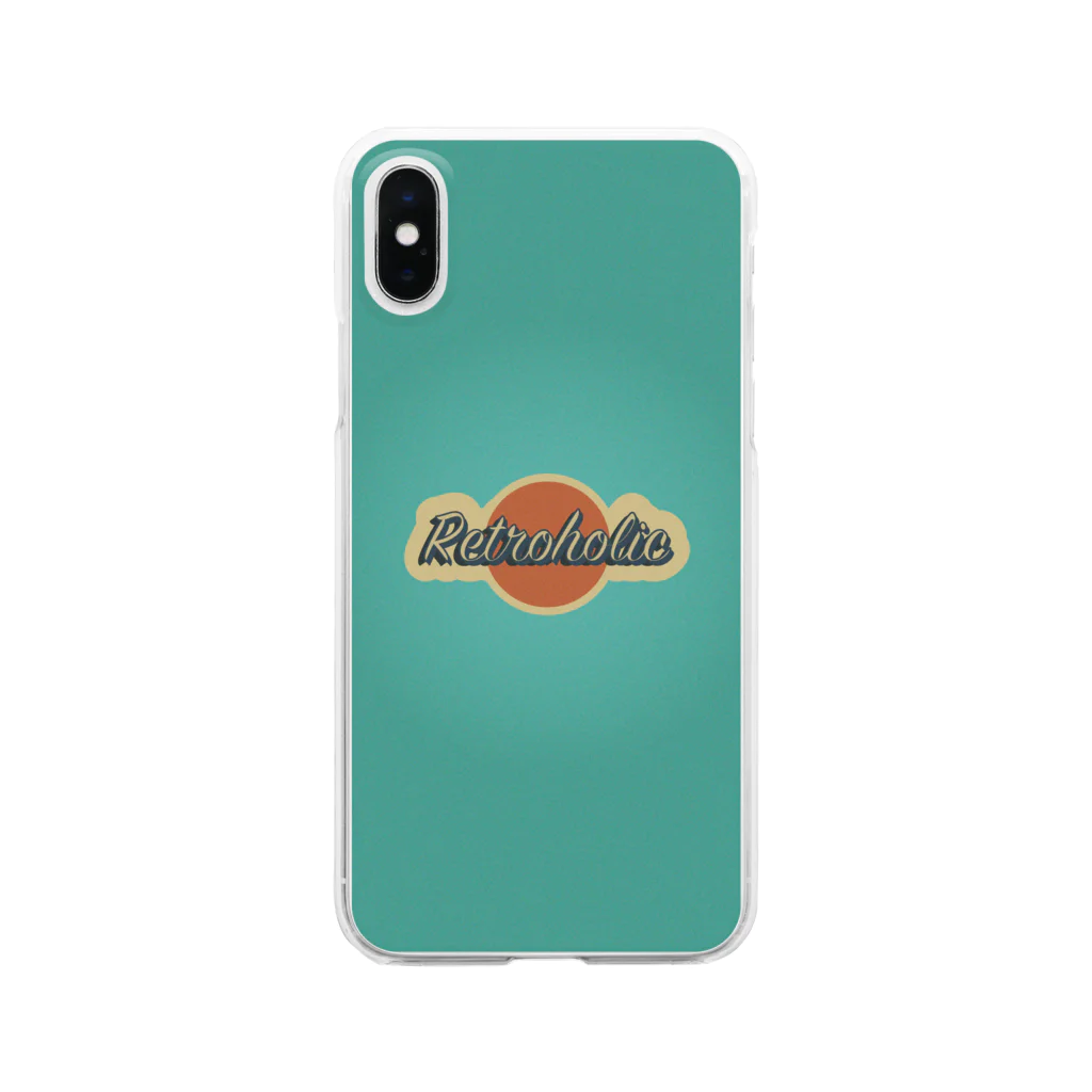 Retroholic -Authentic Designs-のRetroholic No.13 Clear Smartphone Case