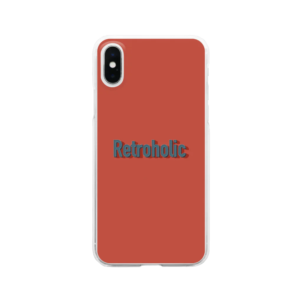 Retroholic -Authentic Designs-のRetroholic No.33 Clear Smartphone Case