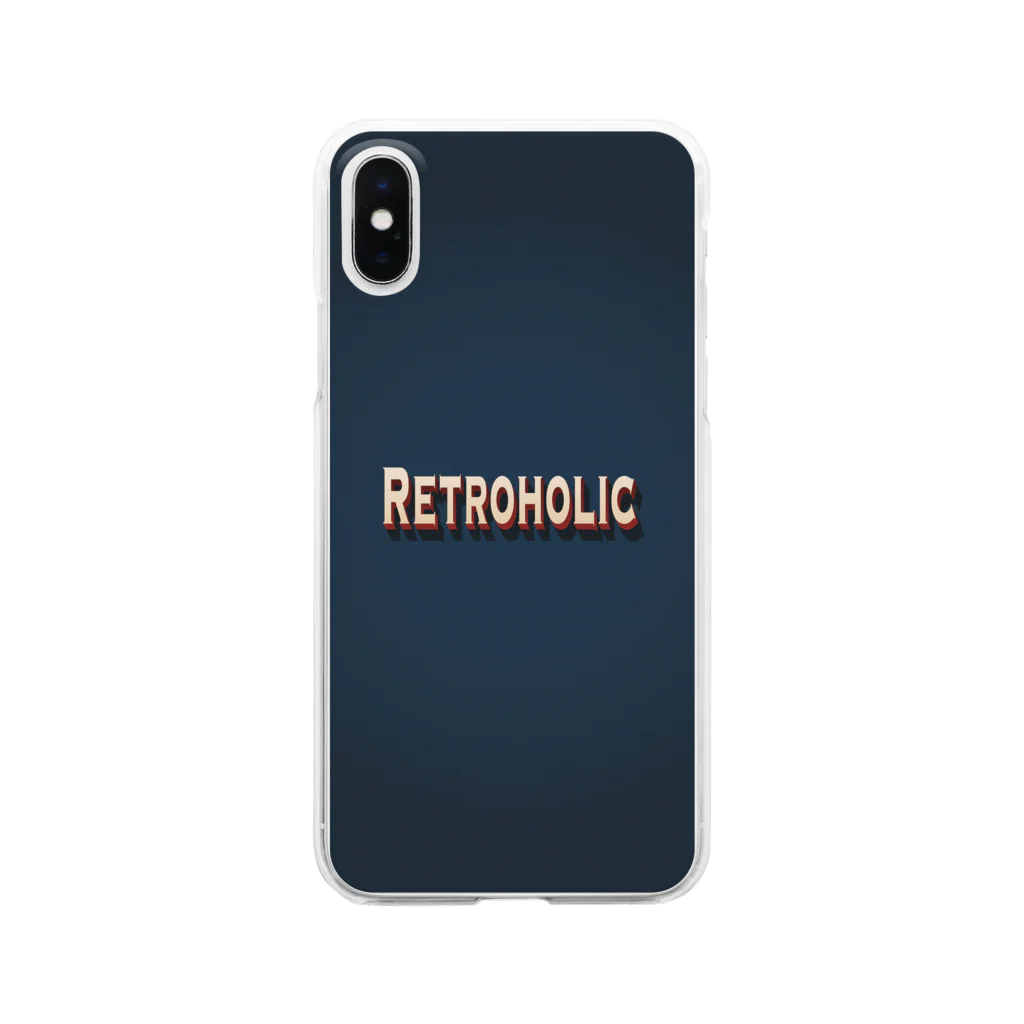 Retroholic -Authentic Designs-のRetroholic No.53 Clear Smartphone Case