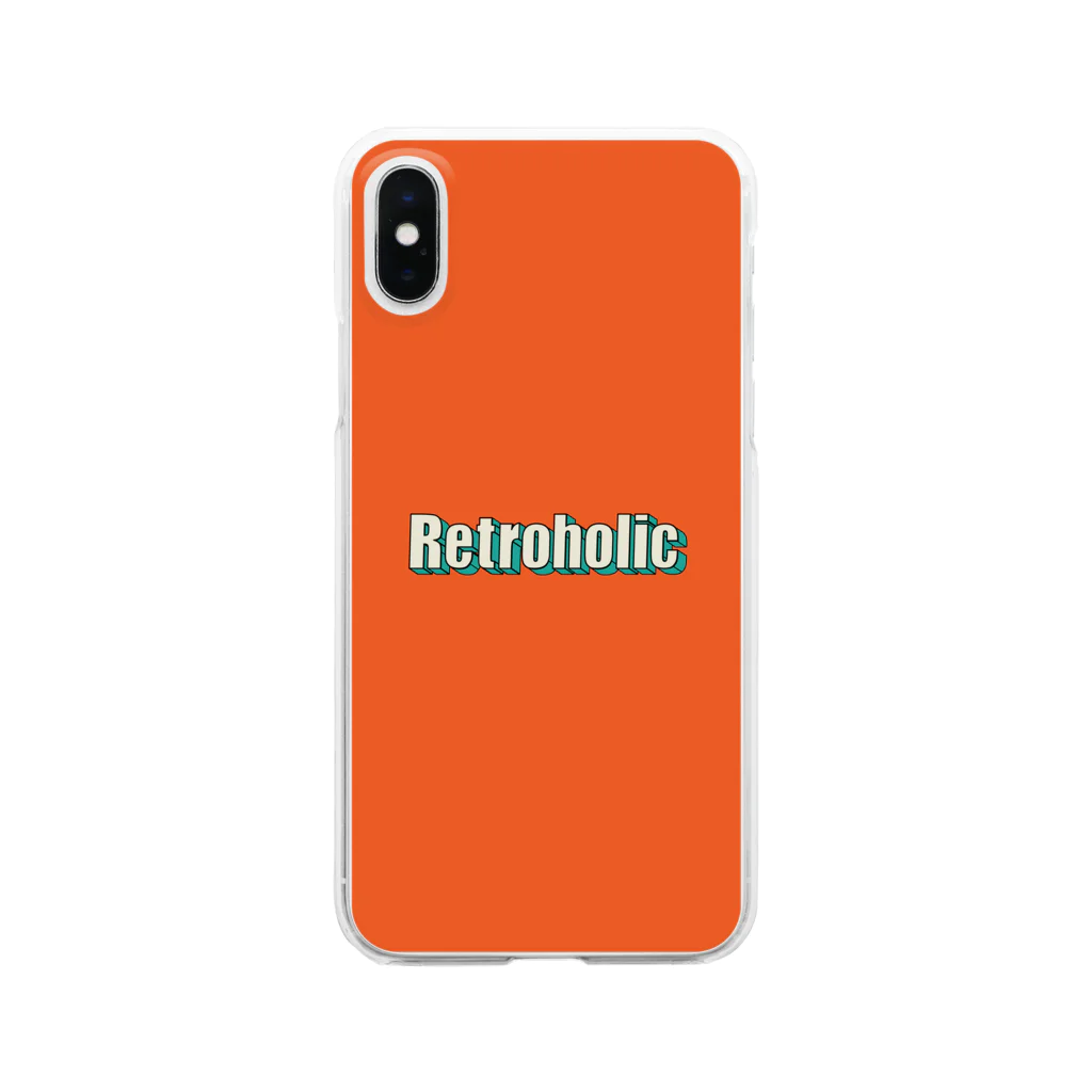 Retroholic -Authentic Designs-のRetroholic No.73 투명 스마트폰 케이스