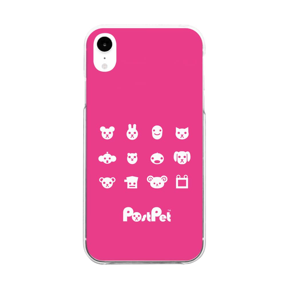 PostPet Official Shopのあいこんず Clear Smartphone Case