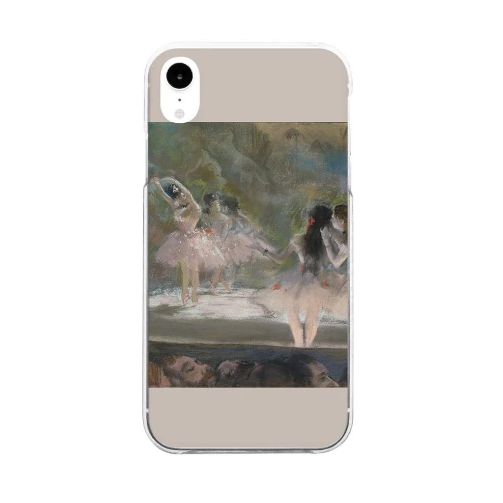 SONOTENI-ARTの007-004　エドガー・ドガ　『パリ オペラ座のバレエ』　クリア　スマホケース　iPhone XR専用デザイン　CC3 Clear Smartphone Case