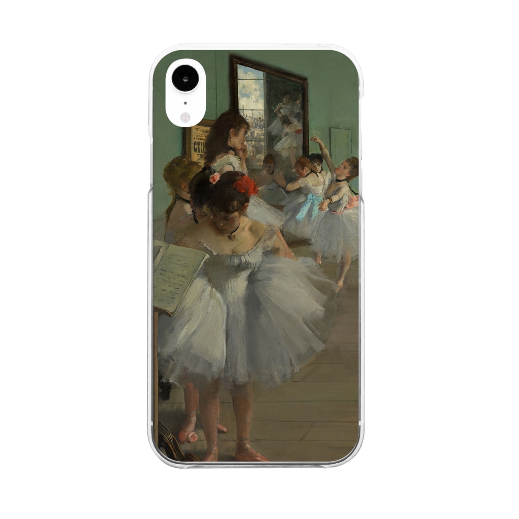 SONOTENI-ARTの007-007　エドガー・ドガ　『バレエのレッスン』　クリア　スマホケース　iPhone XR専用デザイン　CC3 Clear Smartphone Case