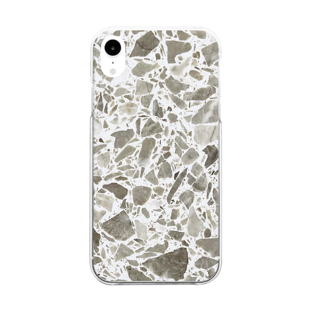 ◻︎のWALL "HIROSHIMA" Clear Smartphone Case