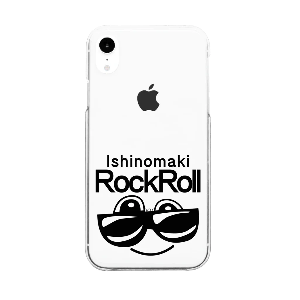 ABstoreのRockRoll-Ishinomaki Clear Smartphone Case