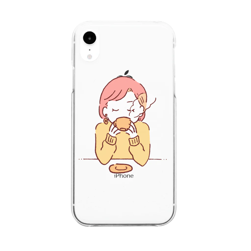 収納庫のぱすてるちゃん Clear Smartphone Case