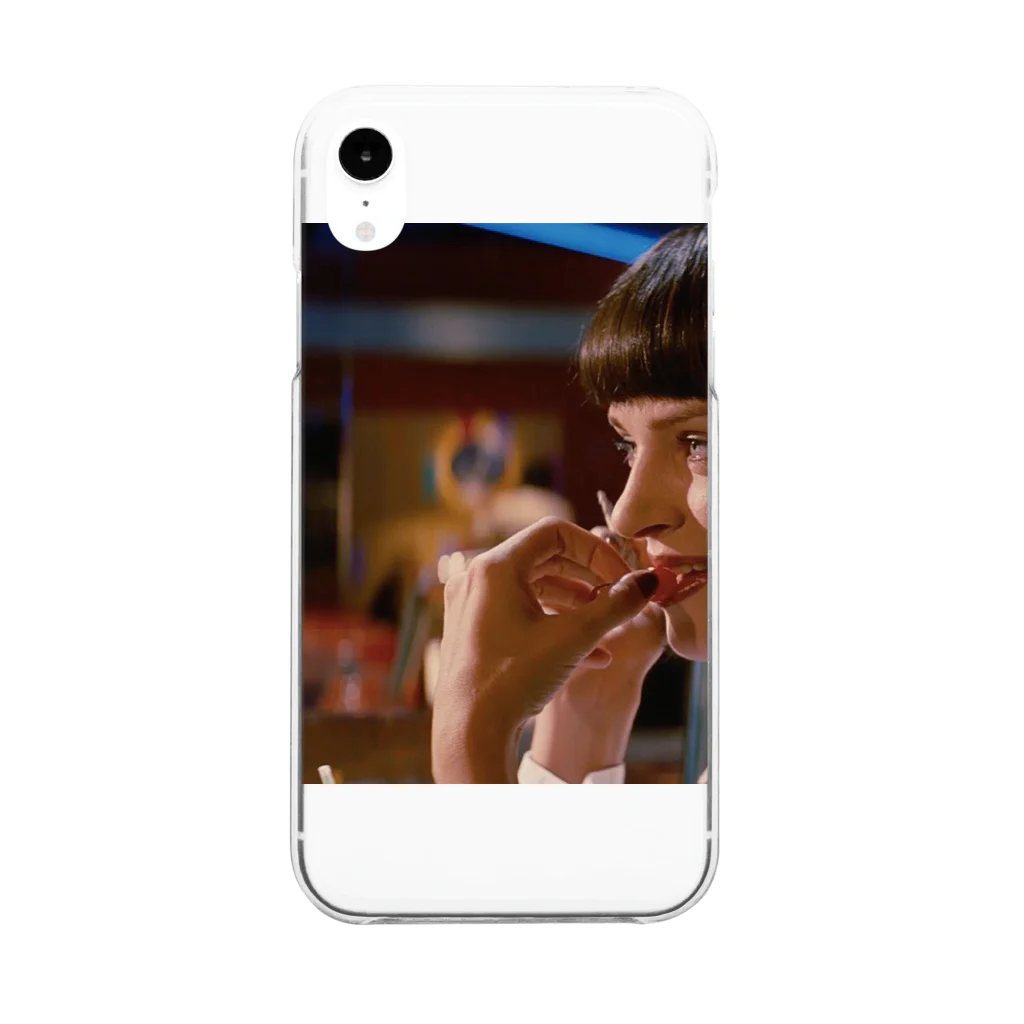 sk7rtのmia Wallace Clear Smartphone Case