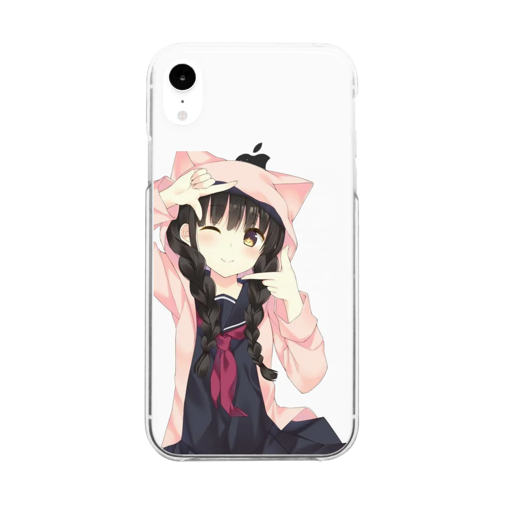 RELAXY のアニメキャラクター　 Clear Smartphone Case