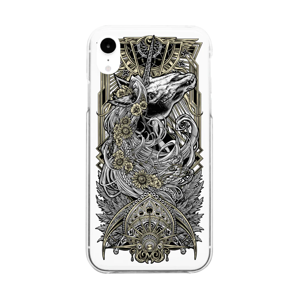 BLACKINKのTAROT - THE SUN. Clear Smartphone Case