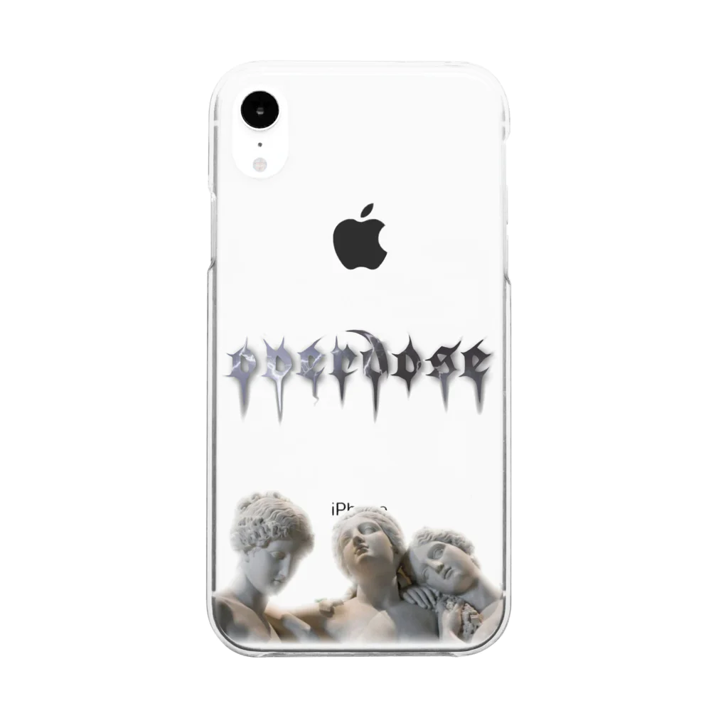 moon_nightのoverdoseァア Clear Smartphone Case