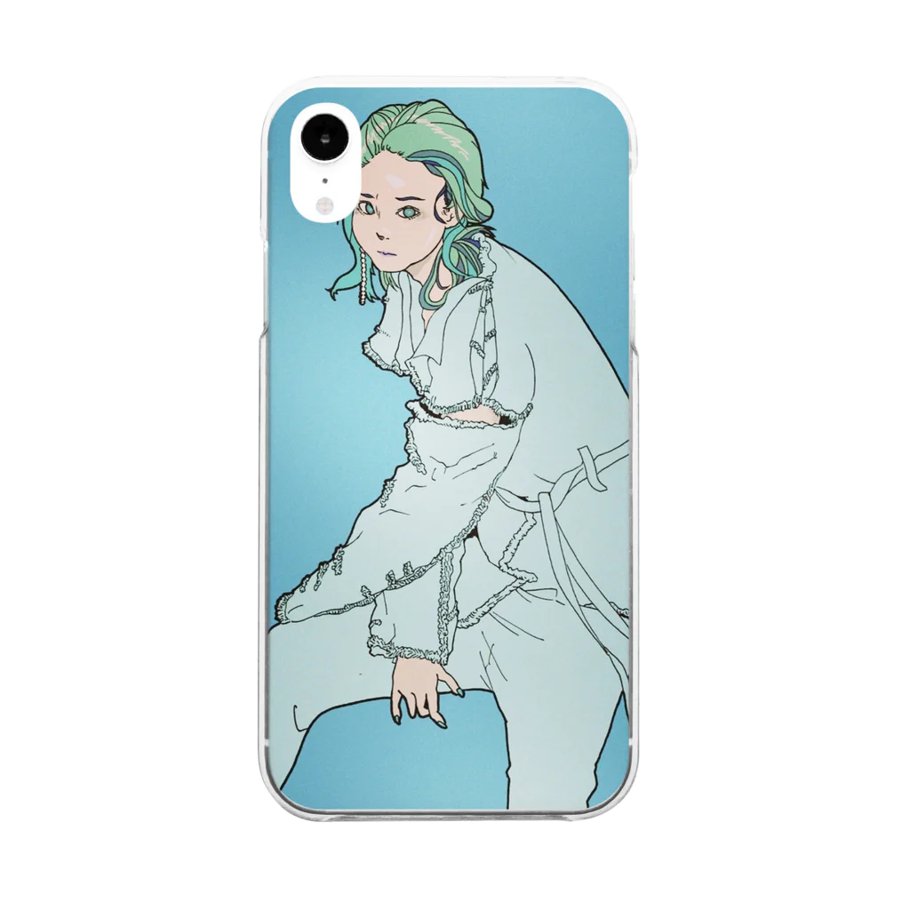 Seafoodgratin2のmermaid Clear Smartphone Case