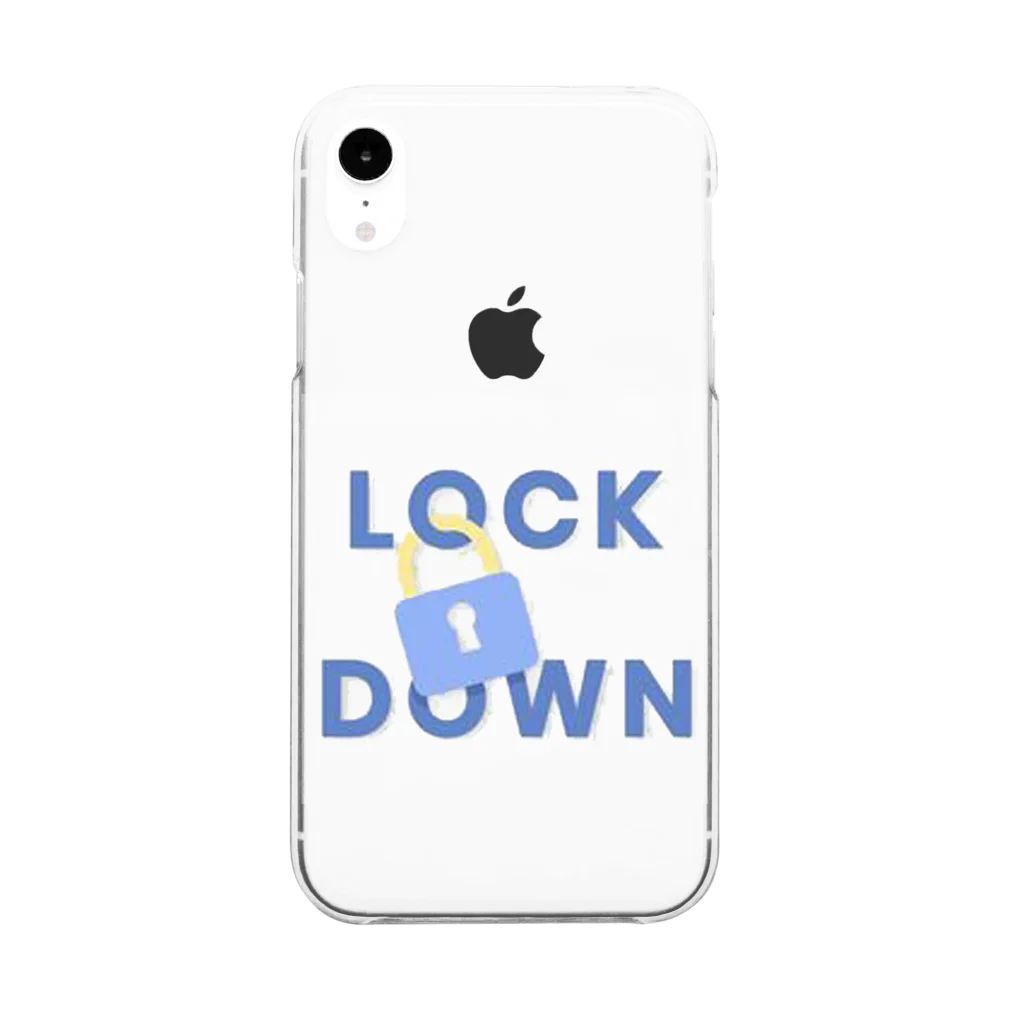 JeanのLock Down  クリアスマホケース