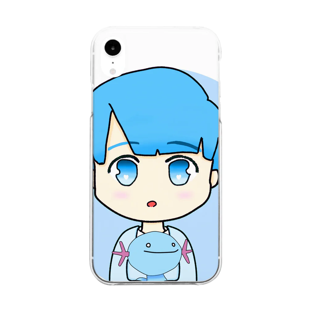 げちゅ☘【£s7サブマス】のげちゅくんのにちようひんぐっず！ Clear Smartphone Case