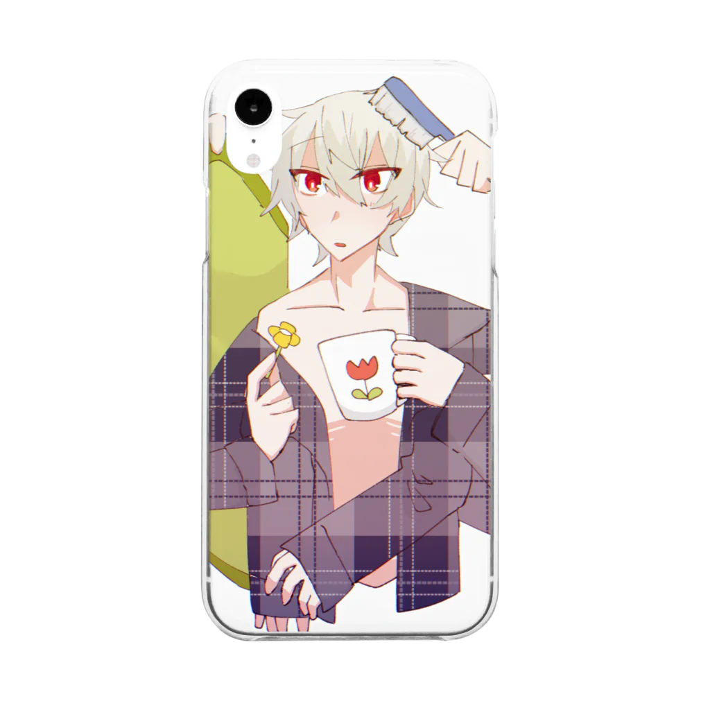 wait_sixminsの生活 Clear Smartphone Case