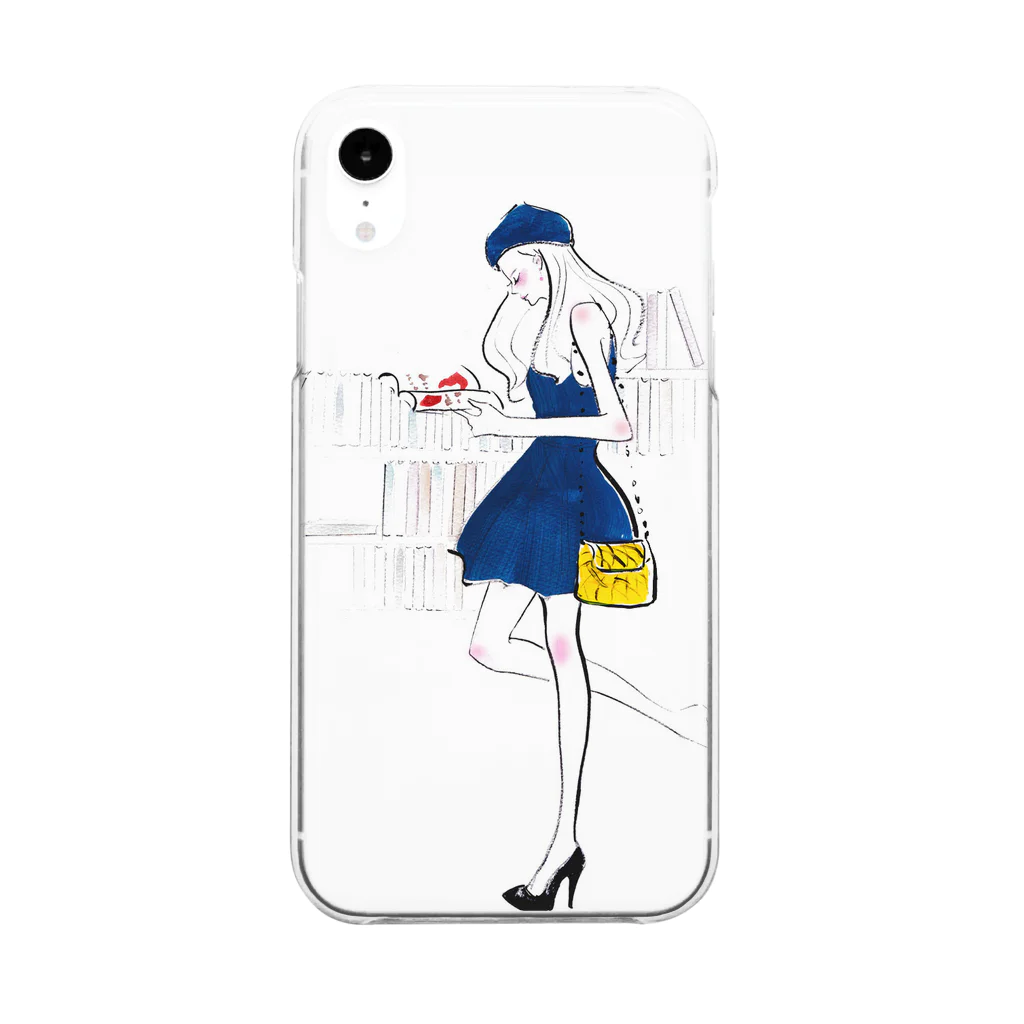 Jojo Yan | A Fashion Illustratorのこの本が好き Clear Smartphone Case