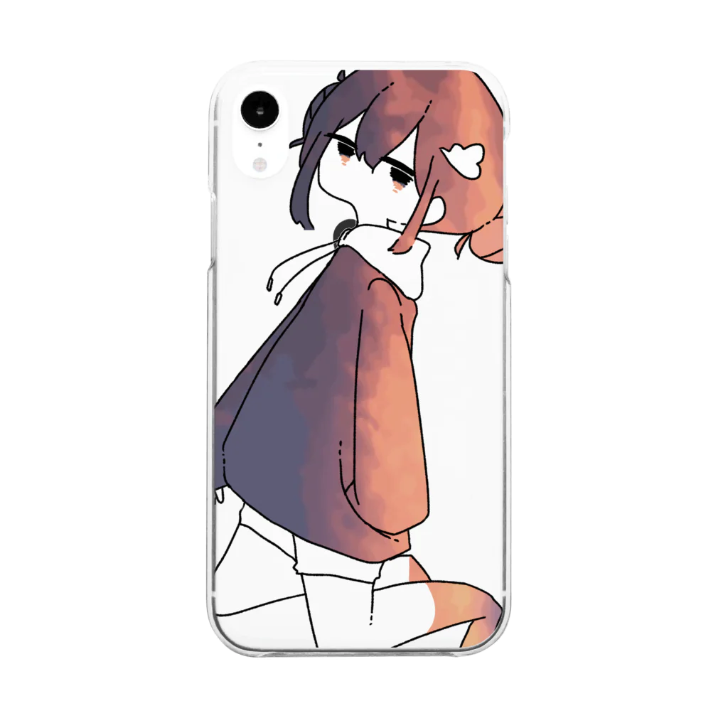 Ciel.の東雲ちゃん（SINONOME GIRL） Clear Smartphone Case