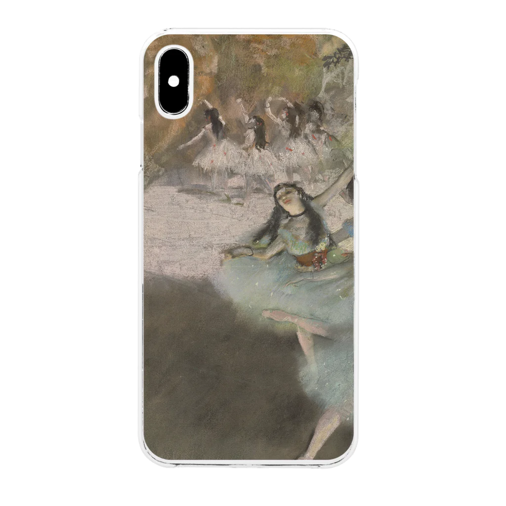 SONOTENI-ARTの007-008　エドガー・ドガ　『On the Stage』　クリア　スマホケース　iPhone XSMax専用デザイン　CC7 Clear Smartphone Case