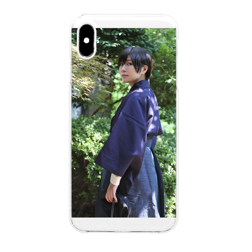 伊波ひふみの男装ひふみ Clear Smartphone Case