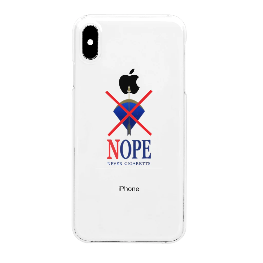 ADDICTIONのNOPE Clear Smartphone Case