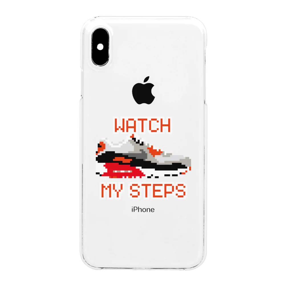 dub_1615のWATCH MY STEPS Clear Smartphone Case