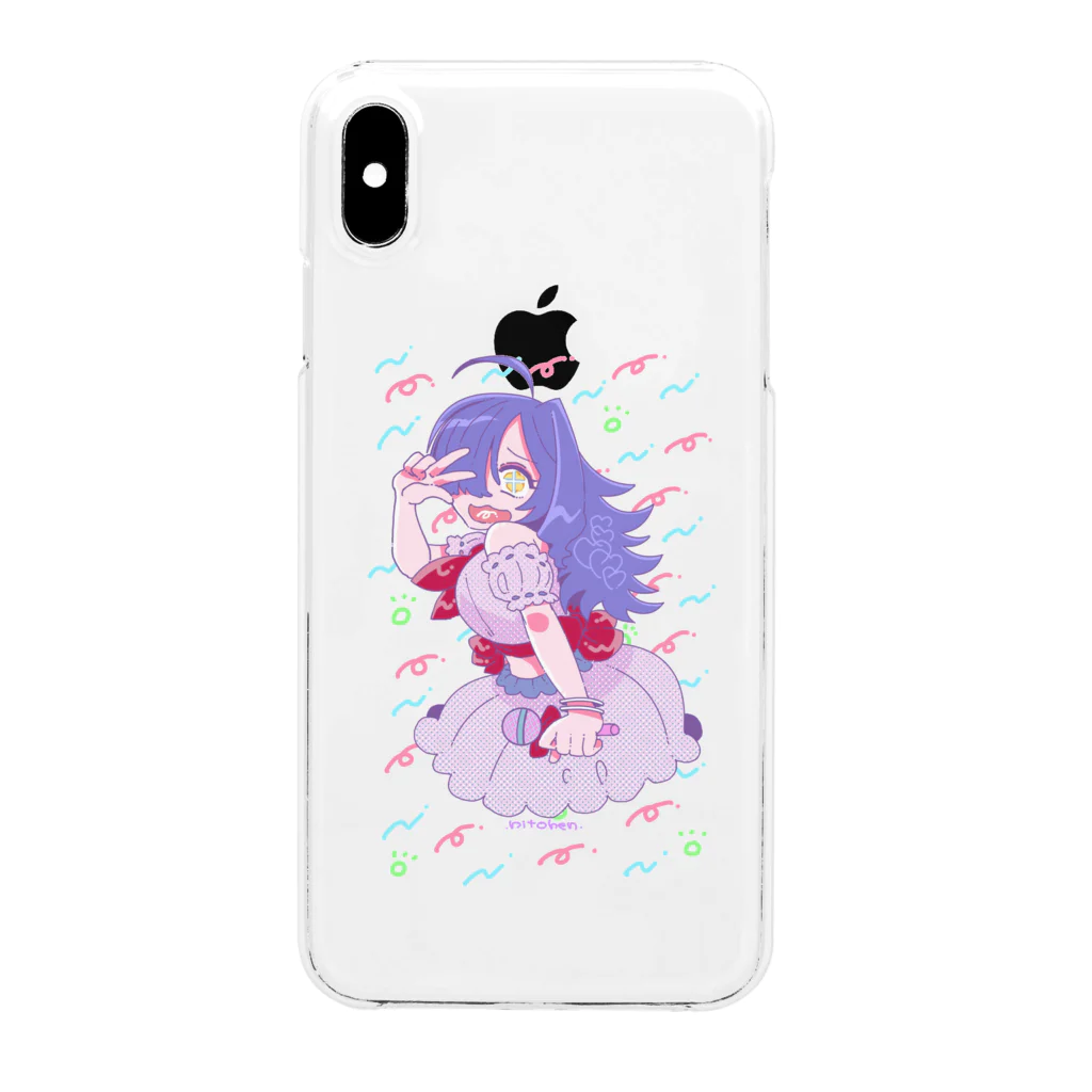 二等辺のおとめづかちゃん Clear Smartphone Case