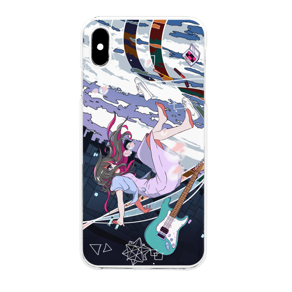 ZETTAI CHU-KAKUの泡沫スカイダイブ Clear Smartphone Case