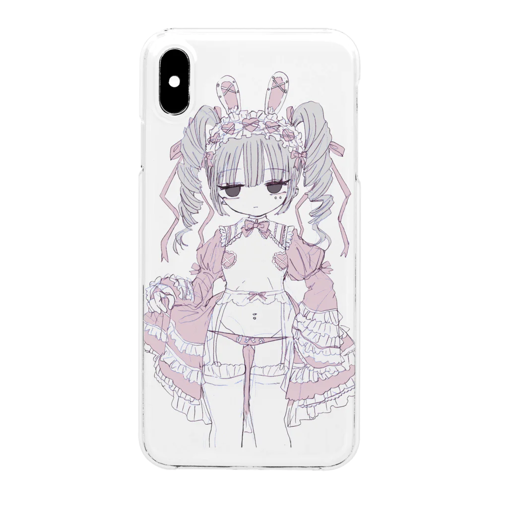 lumiereの逆ロリィタ Clear Smartphone Case