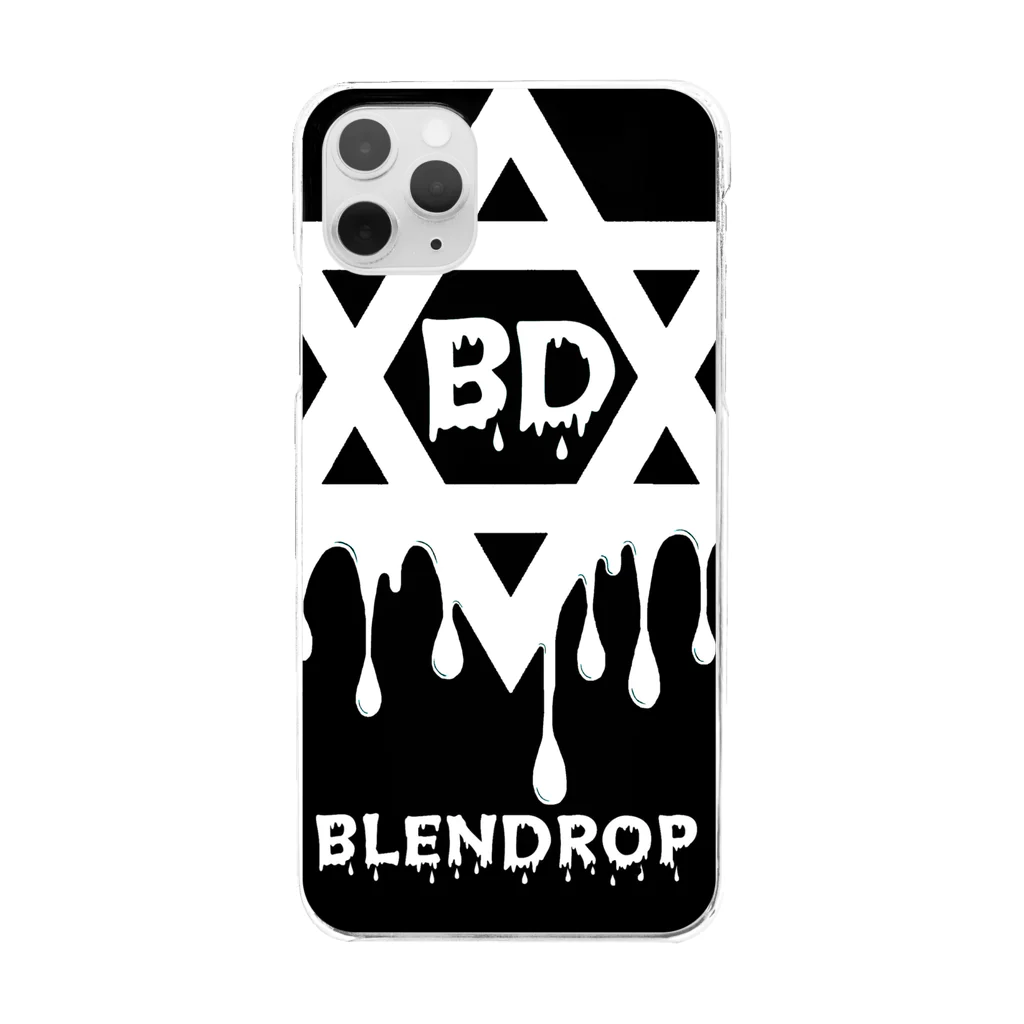 BlendropのLOGO スマホケース クリアスマホケース