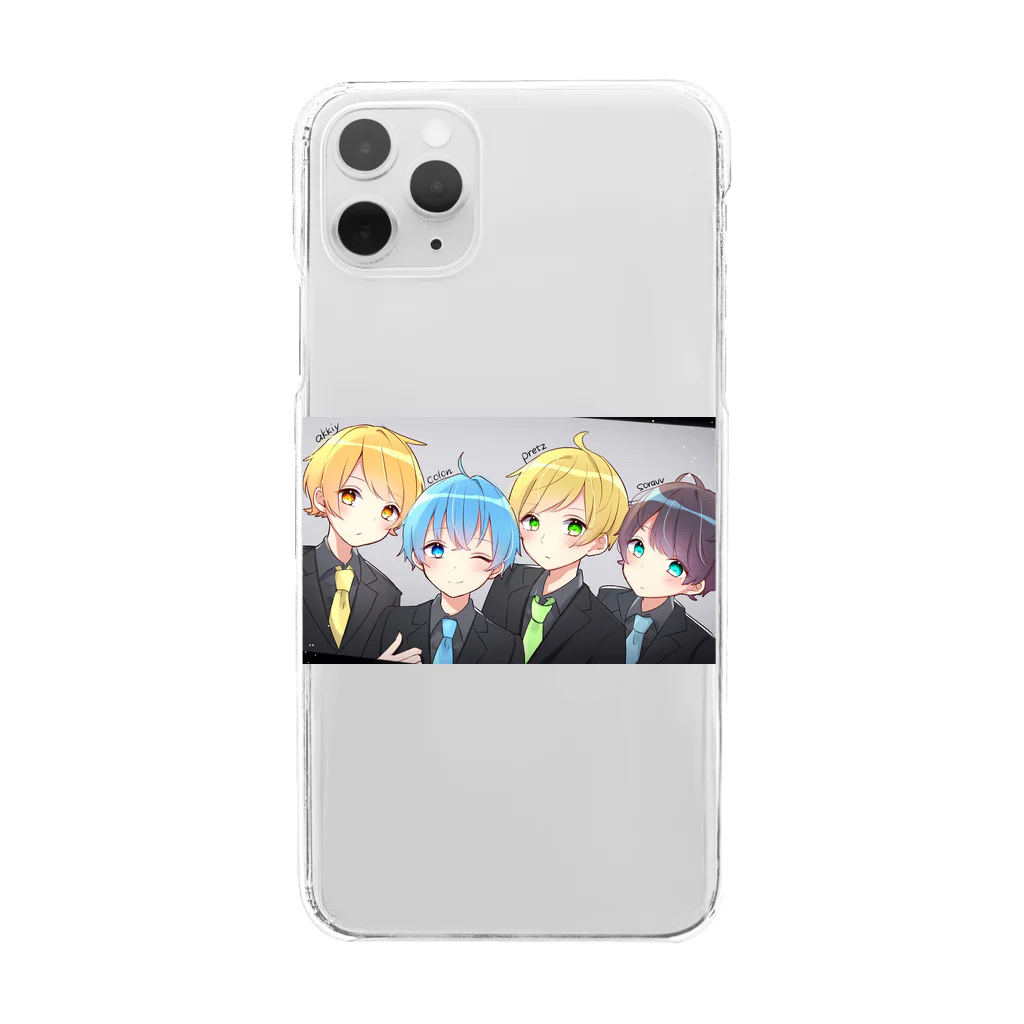 volleyballのゲーム実況者 Clear Smartphone Case