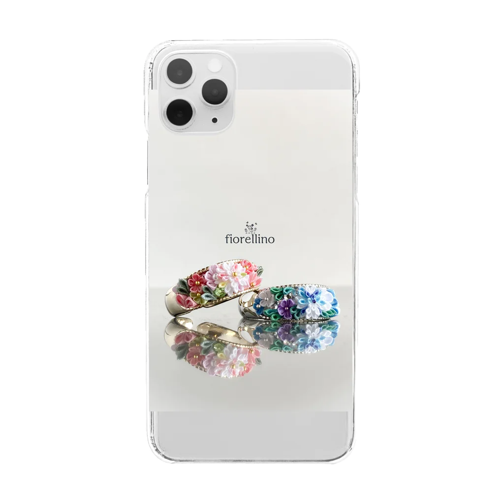 Chima-noのaiolaリング　2本 Clear Smartphone Case